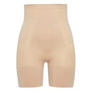 Spanx On Core High waisted- Mid Thigh  Soft Nude Body Shaper Sz XL/2XL